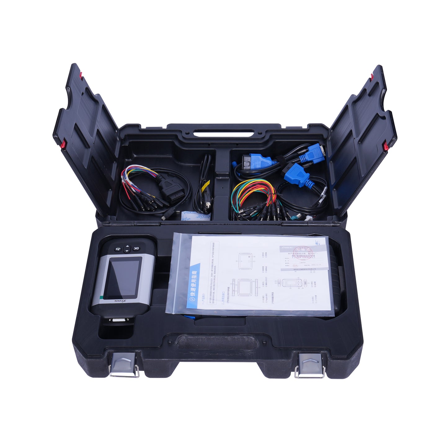 XTOOL E2 PRO Smart Diagnostic Tablet – EV, Hybrid & Petrol Diagnostics; Battery Pack Analysis, BMS Repair, Off-Vehicle Component Test, DoIP, CAN-FD, 55+ Special Functions