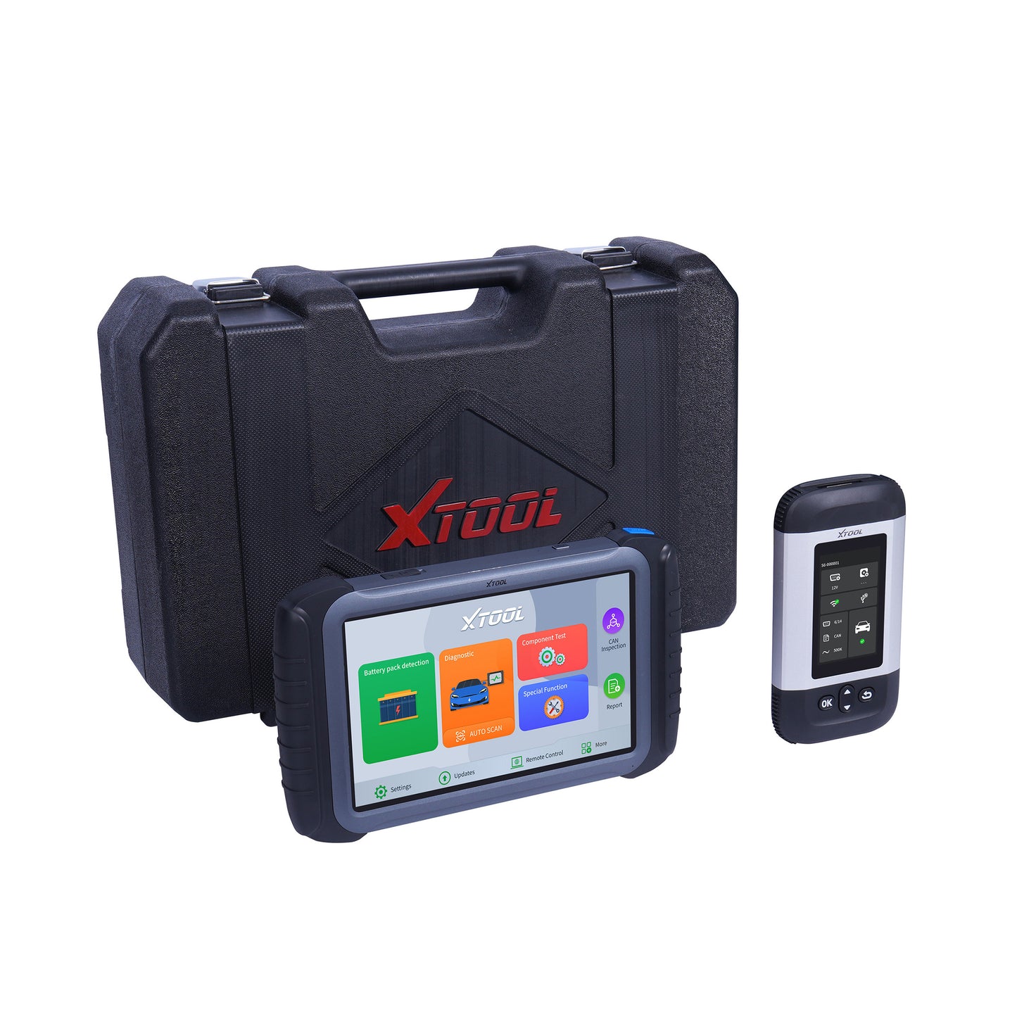 XTOOL E2 PRO Smart Diagnostic Tablet – EV, Hybrid & Petrol Diagnostics; Battery Pack Analysis, BMS Repair, Off-Vehicle Component Test, DoIP, CAN-FD, 55+ Special Functions